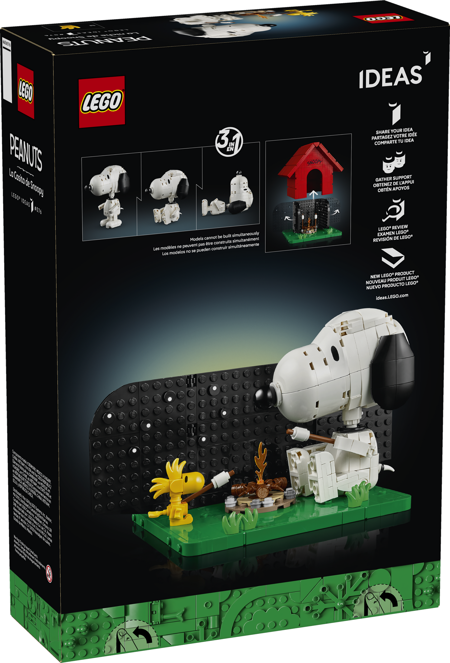 Lego Peanuts: Snoopy's Doghouse (21368)