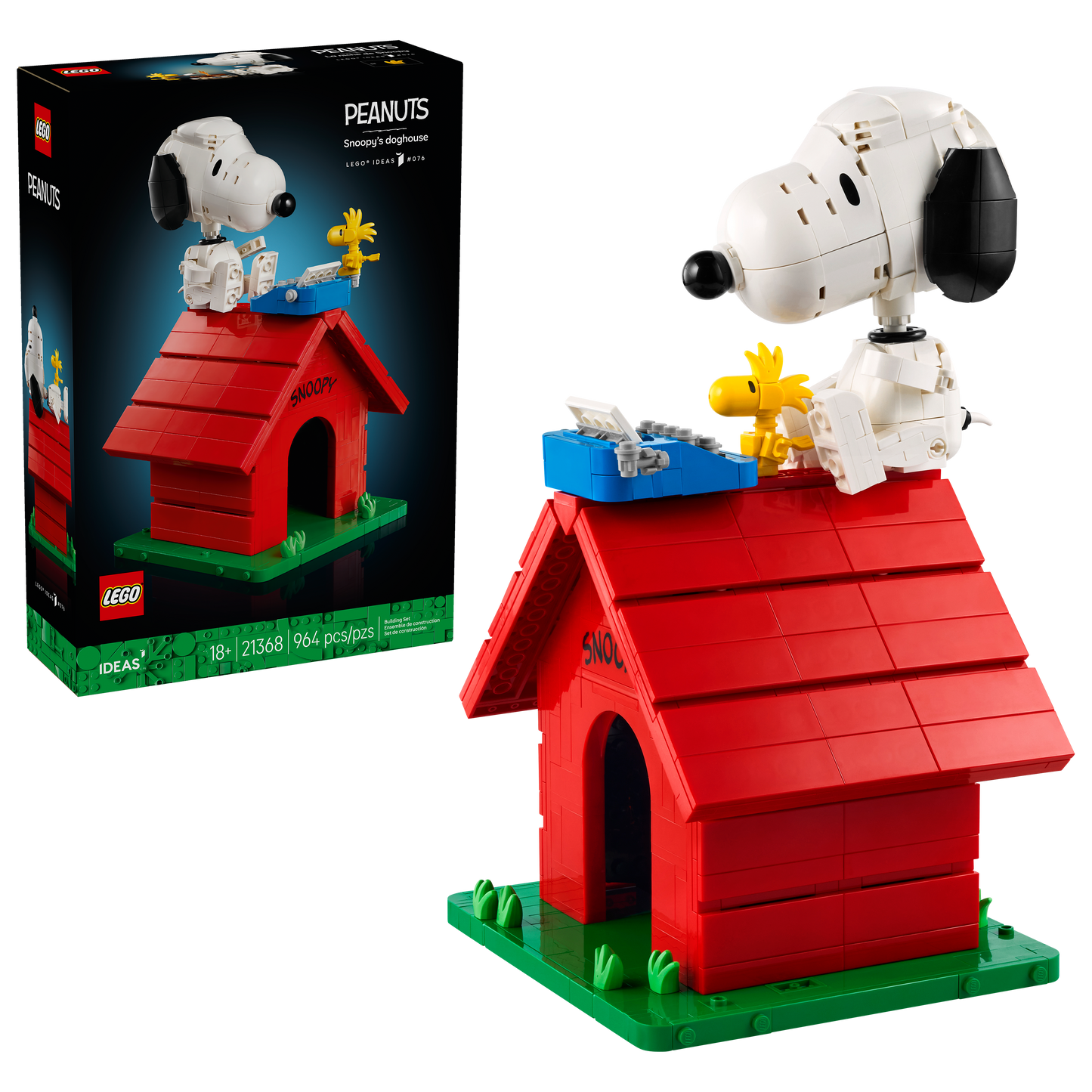 Lego Peanuts: Snoopy's Doghouse (21368)