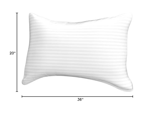 Beckham Hotel Collection Bed Pillows King Size Set of 2 - Down Alternative Pillow for Back, Stomach or Side Sleepers - Medaid International