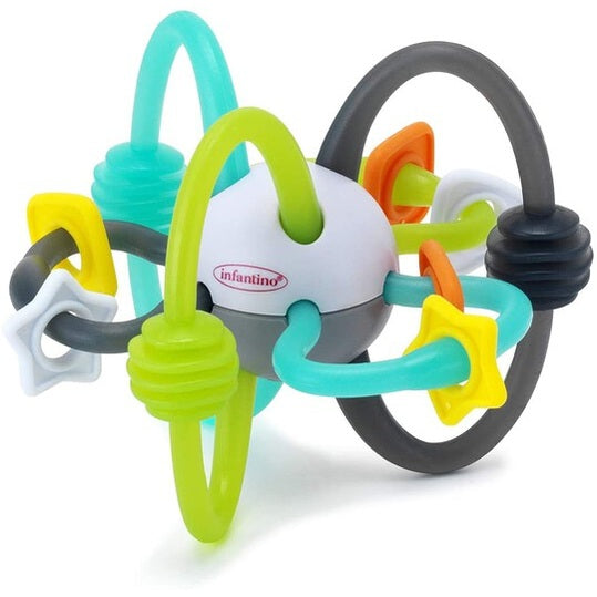 Infantino Shake & Teethe Flexible Rattle Ball