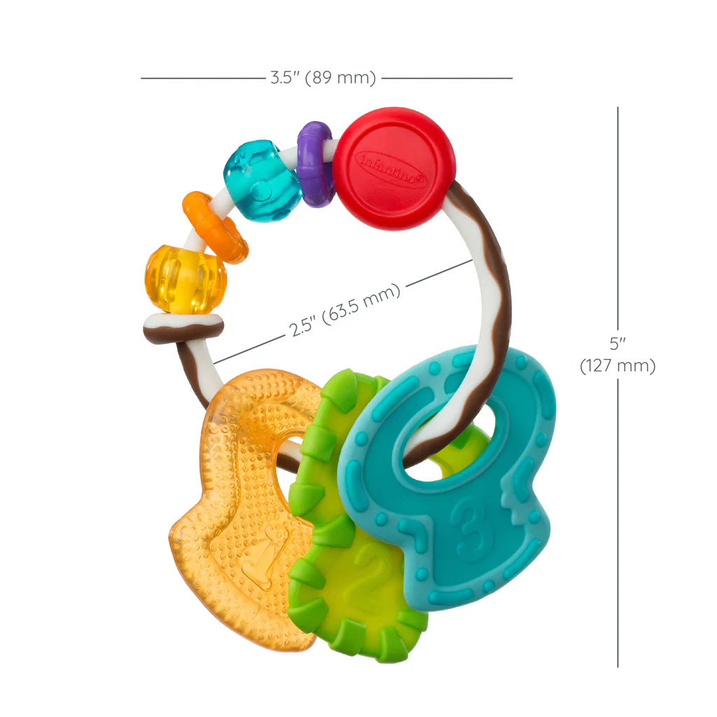 Infantino Cool & Chew Teether Keys