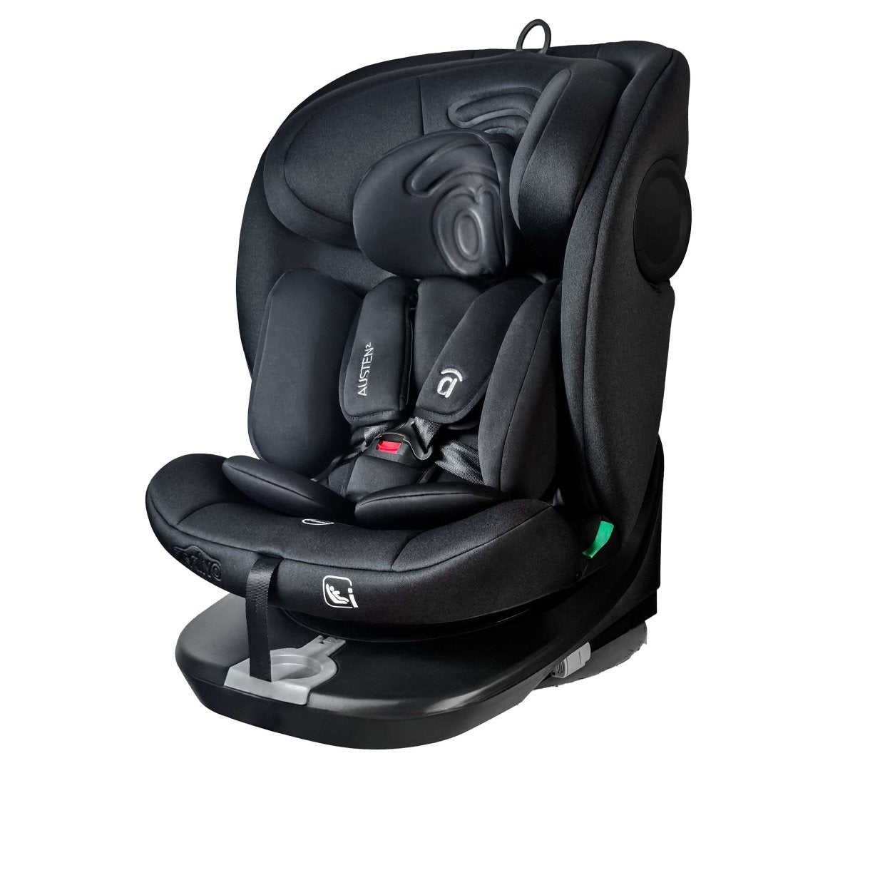 Asalvo Austen 2 i-Size Car Seat – Black (40–150 cm)