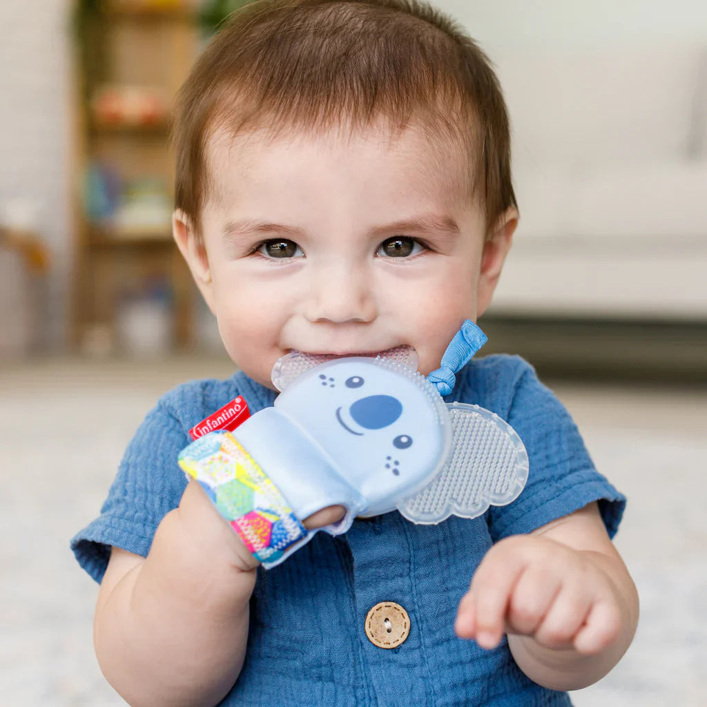 Infantino Crystal Clear Teething Mitten