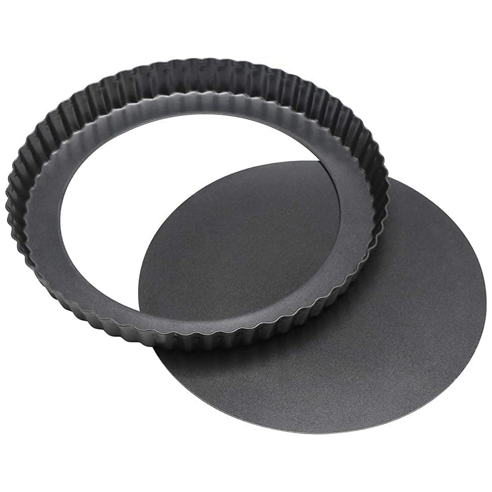 Danny Home Carbon Steel Premium quality , Non-stick Detachable Round Tart Pan 20cm