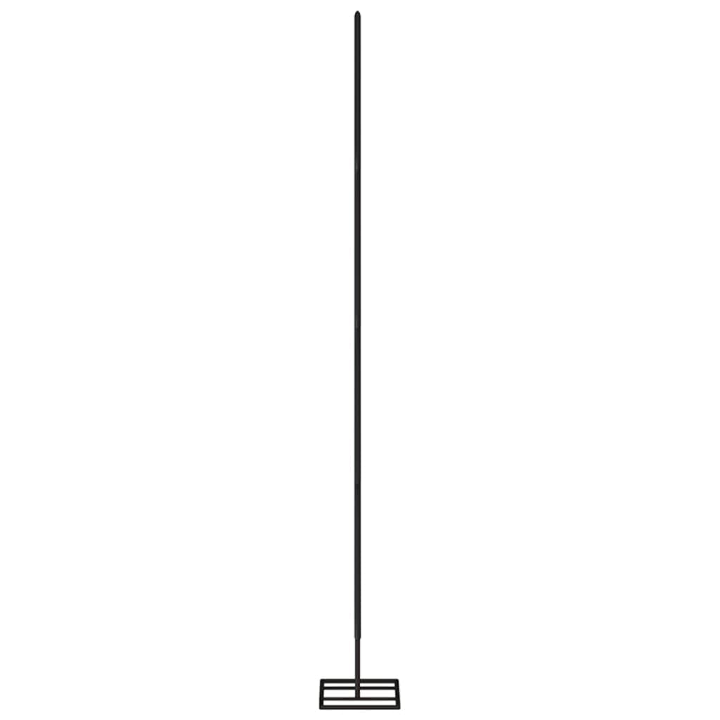vidaXL Metal Christmas Tree Black Powder-Coated Steel Medium Hooks - Medaid International