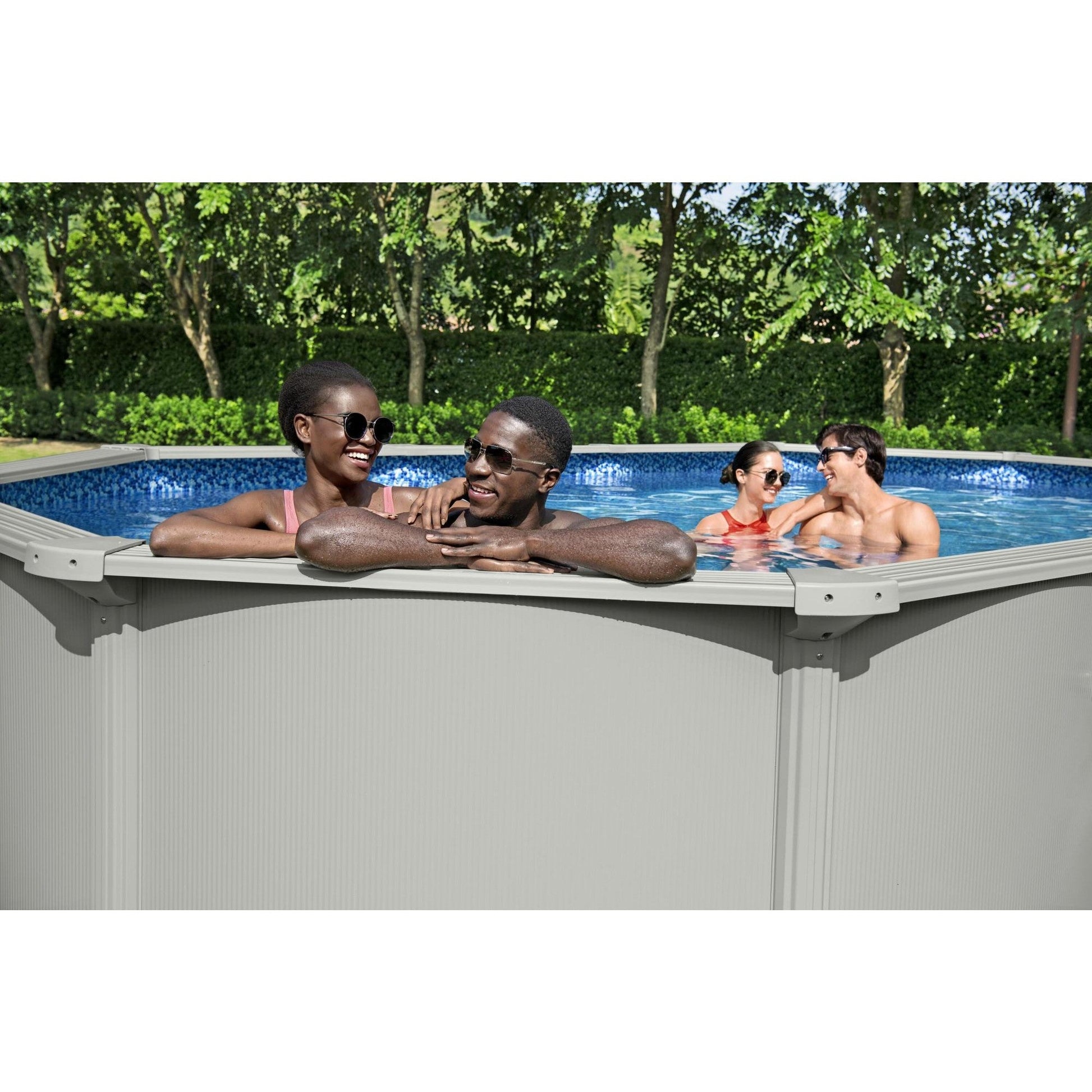 Hydrium Oval Style Pool 610 x 360 x 120 cm - Medaid International