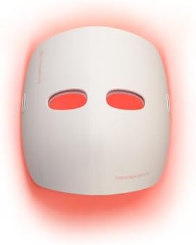 TheraFace Therabody Mask Glo - Cordless LED Skincare Face Mask with Red/Blue/Infrared Light & Relaxing Scalp Massage for Glowing, Healthier-Looking Skin - FDA Cleared - Gift for Mom/Gift for Dad|B0FW51KPT5
