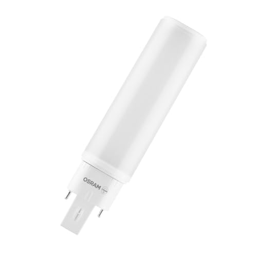 Osram - DULUX D/E 13 LED Lamp, 6W, 600 Lumens, Warm White, G24Q-2 Socket