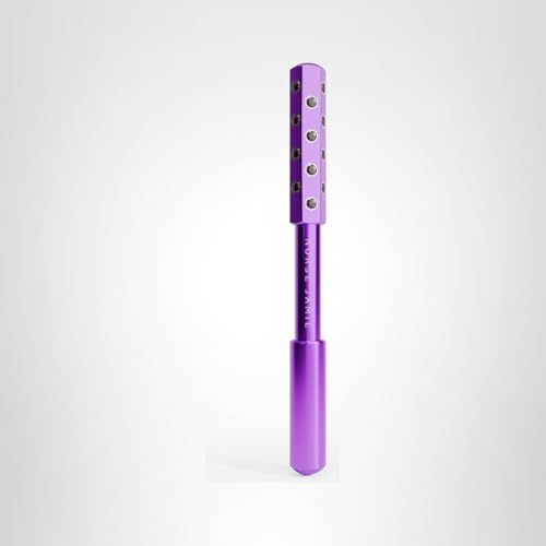Nurse Jamie Uplift Facial Massaging Beauty Roller – Purple - Facial Massager with 24 Stones for Sculpting, Firming & Reducing Puffiness - Medaid International