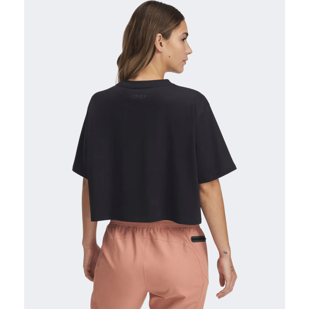 Under Armour Rival Women Lifestyle T-Shirt Black/White - Medaid International