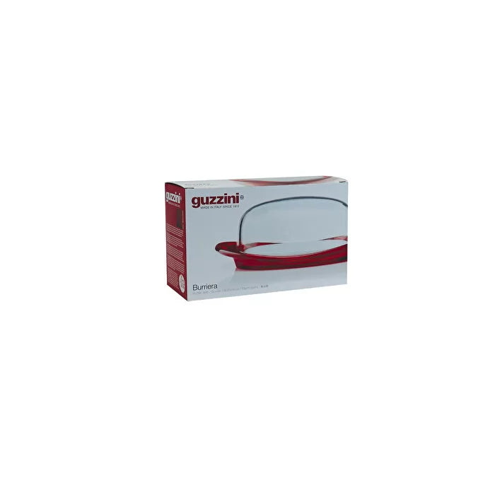 Guzzini Butter Dish Clear 'Feeling'