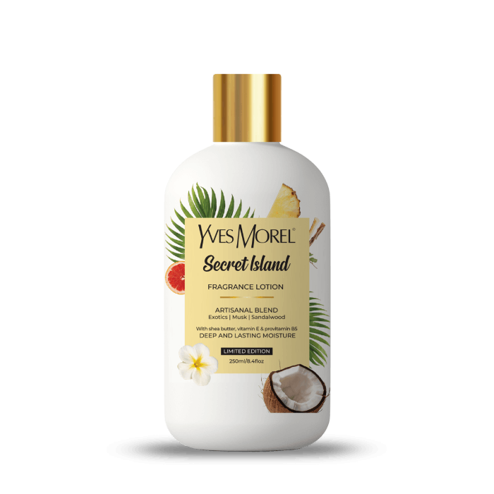 Yves Morel Fragrance Lotion 250ml - Secret Island - Medaid International