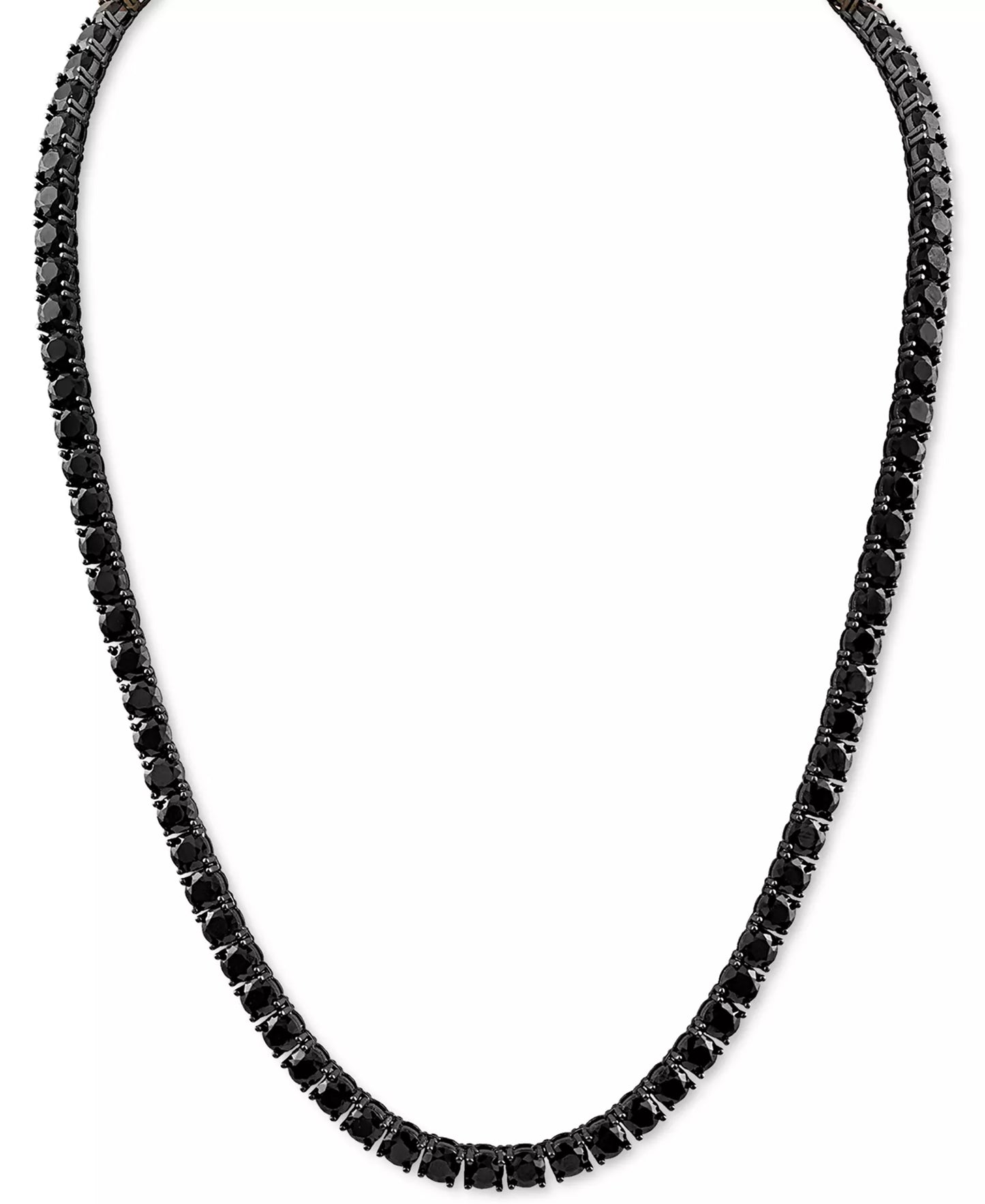 Giani Bernini Women's Black Ruthenium-Plated Sterling Necklace | Giani Bernini In Lebanon