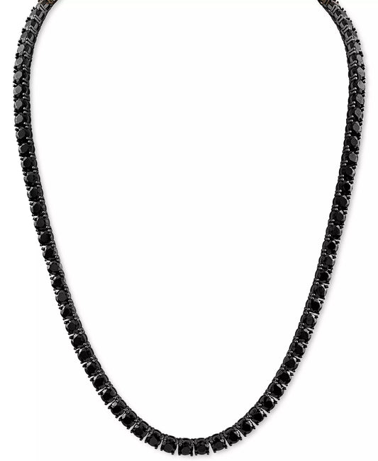 Giani Bernini Women's Black Ruthenium-Plated Sterling Necklace | Giani Bernini In Lebanon