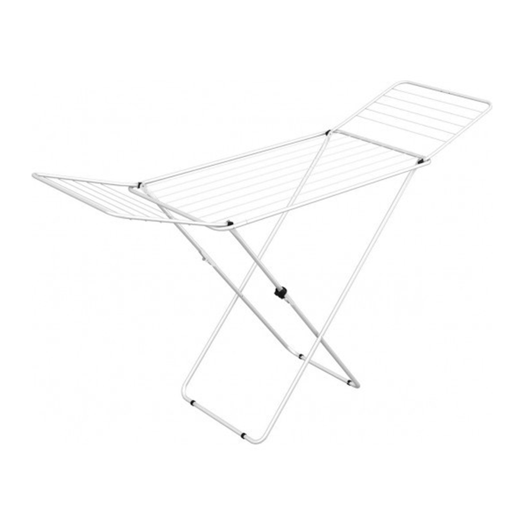 Gimi Dryer X-Leg Jolly Silver Steel, 18m Drying Length