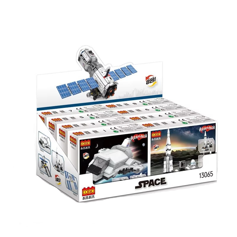 Assemble Plastic Wholesale 3D Satellite Building Block Toys Lebanon