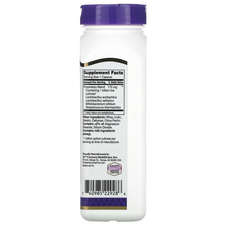 21st Century, Acidophilus Probiotic Blend, 150 Capsules - Medaid International