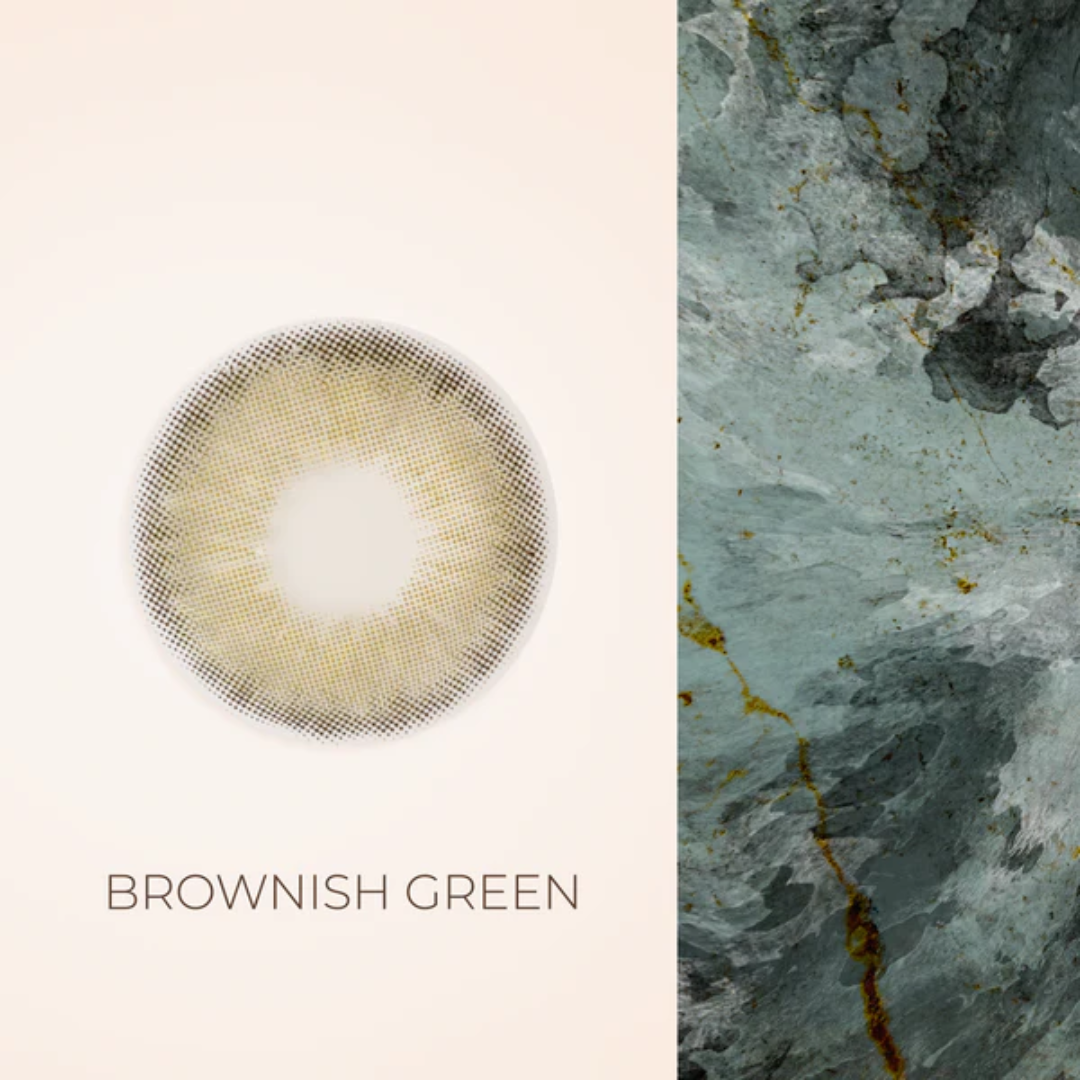 Samra X Youmi Beauty Lenses La Bali - Brownish Green - Medaid International