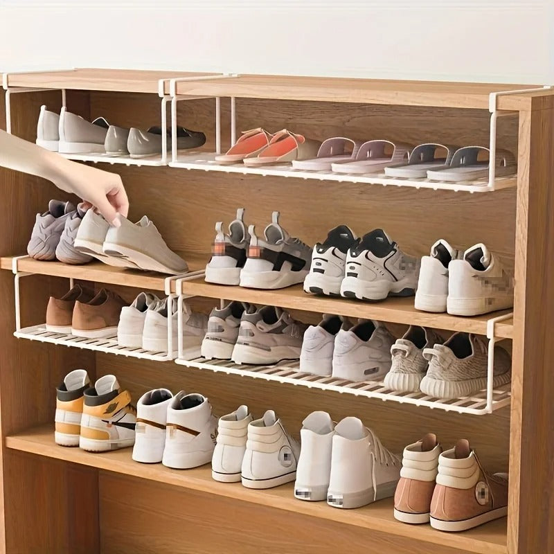 Under-Shelf Hanging Shoe Organizer