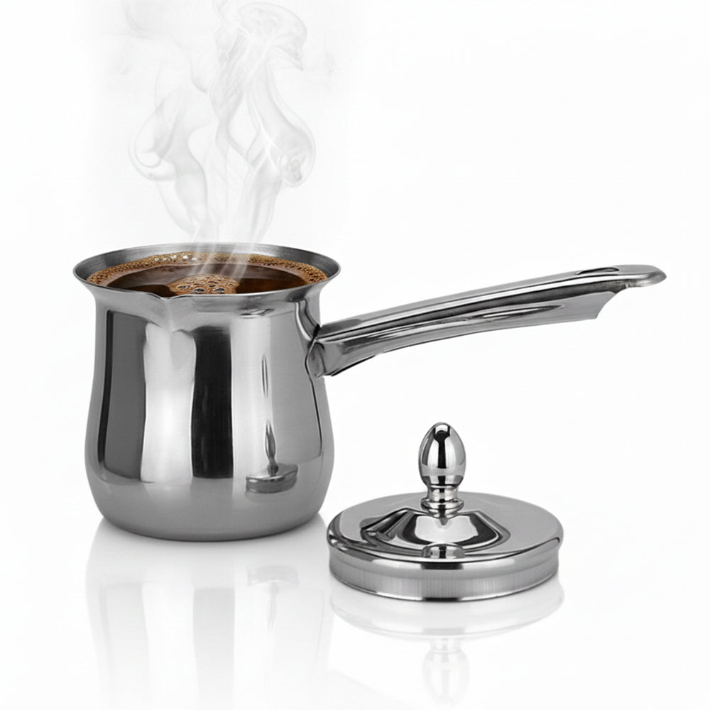 Stainless Steel Turkish Coffee Pot Size:12 – 850 ml