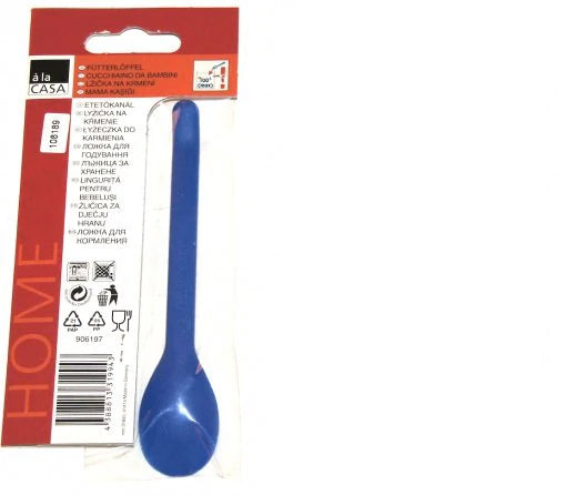 A' La Casa Blue Feeding Spoon | A' La Casa In Lebanon