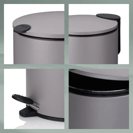 Kela Dust Bin Mats Light Grey