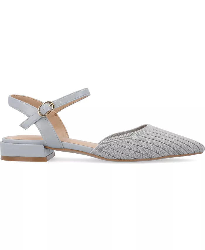 Journee Collection Women's Light Blue Pointed Toe Sandals | Journee Collection In Lebanon