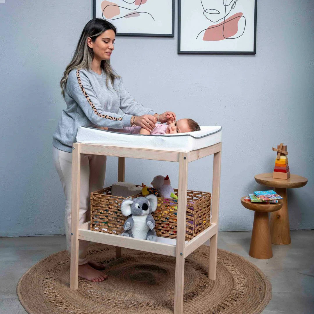 Kukka - Universal Wooden Table Versatile - Nursery Changing Mat