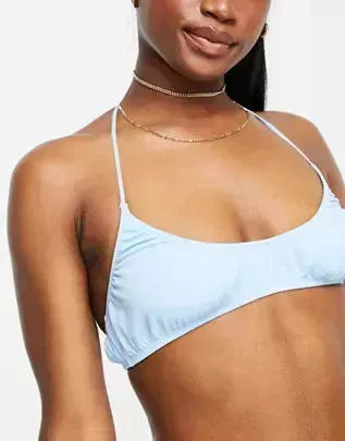 Weekday Women's Light Blue Bikini Top | Weekday In Lebanon