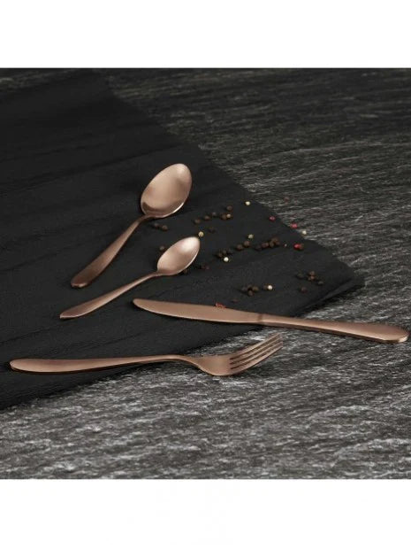 Berlinger Haus 24-Piece Cutlery Set, Satin, Rose Gold
