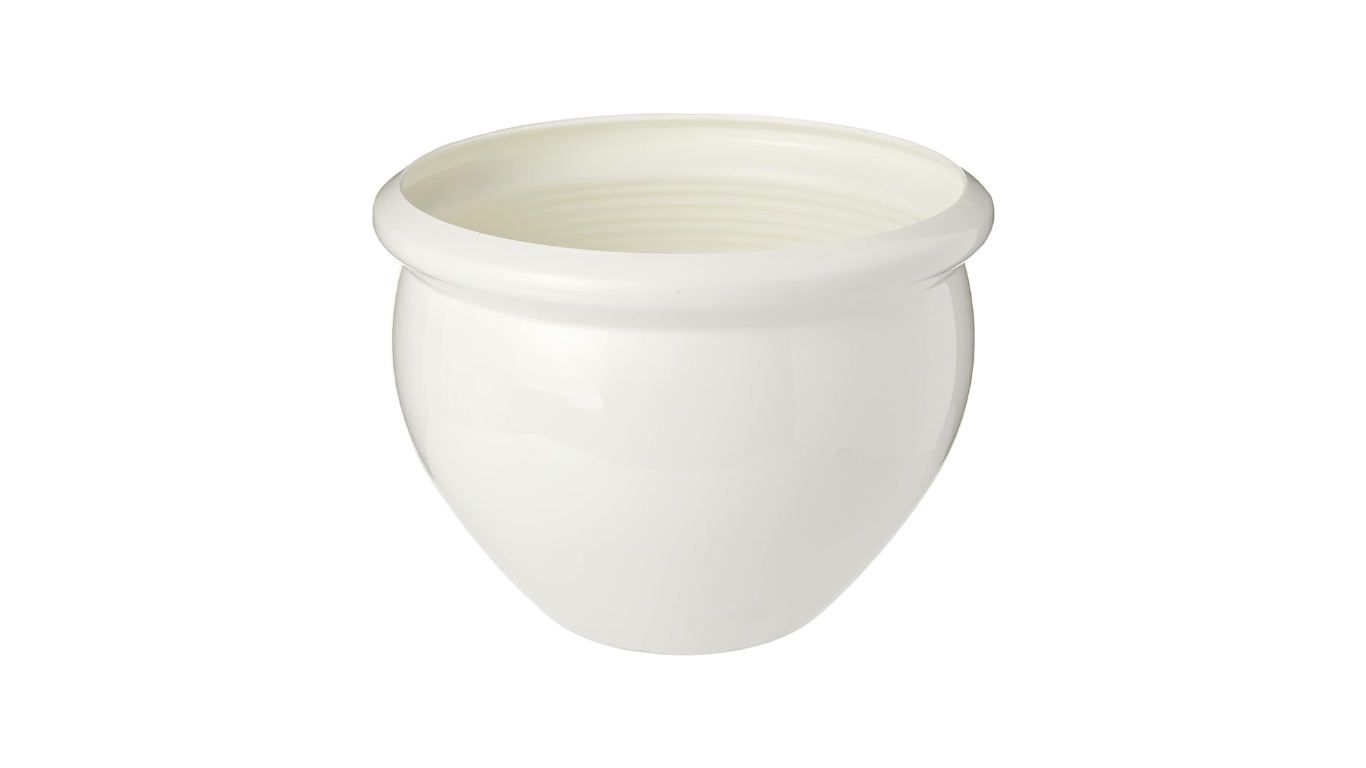 Emsa 512668 Siena Nobile Garden Flower Pot-Ruby Red - ø 26 x 19 cm