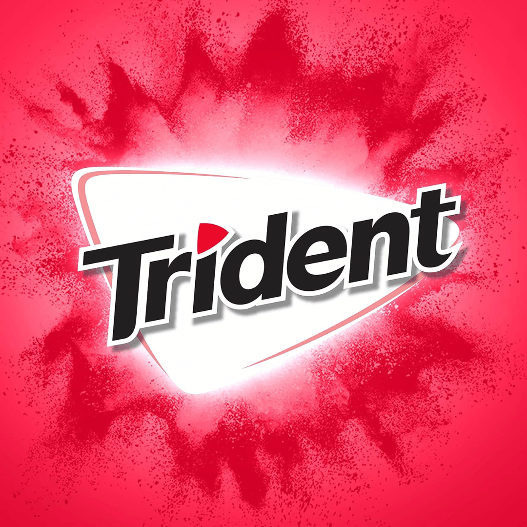 Trident Strawberry Sugar Free Gum bottle, 60pcs, 84g