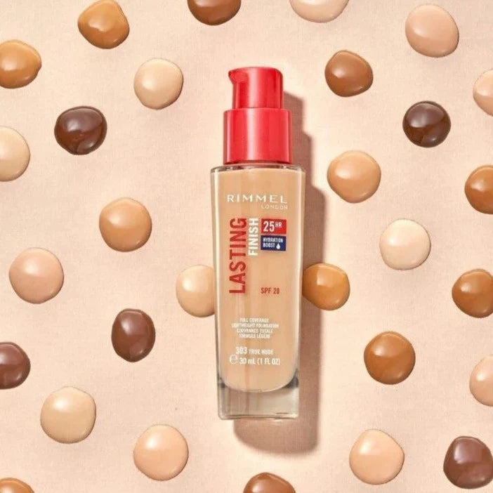 Rimmel lasting finish 25h full coverage lightweight foundation 30ml - Medaid International