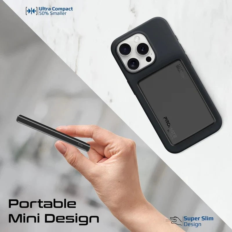 Promate Ultra-Slim Wireless MagSafe PowerBank