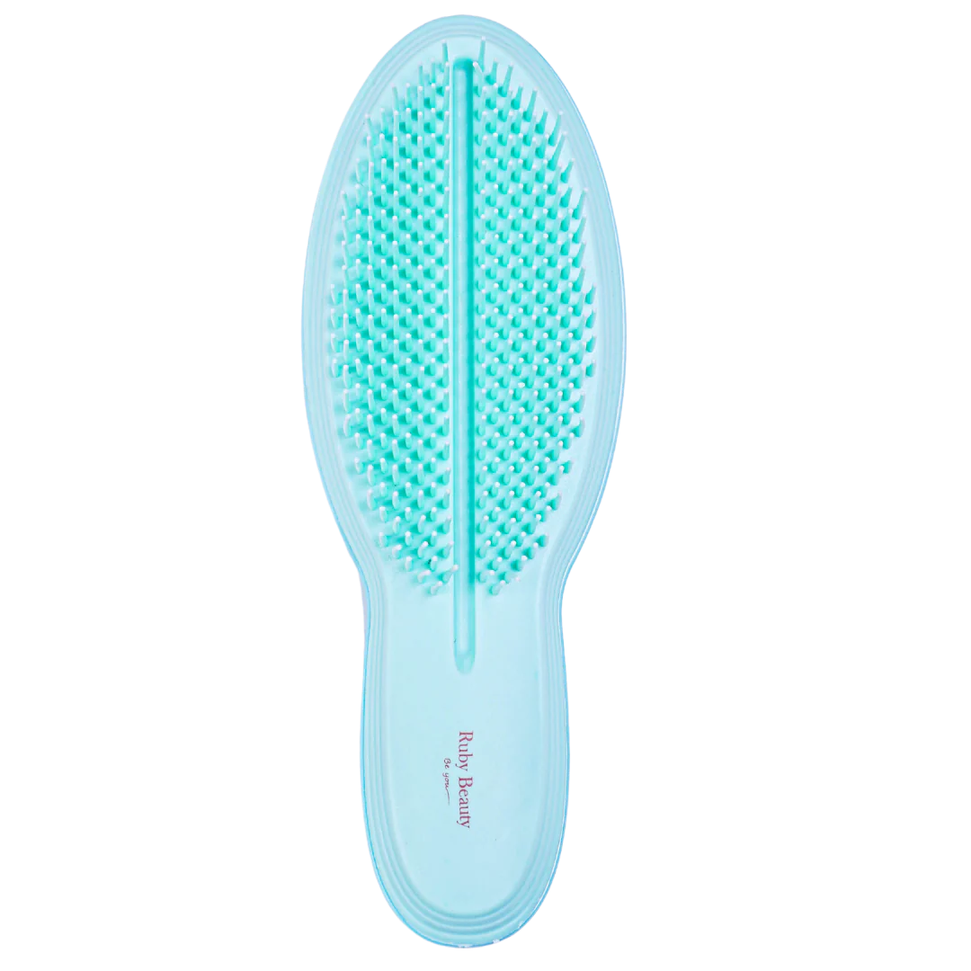 Ruby Beauty Wet Detangling Hair Brush RB 414 (color will be chosen randomly)