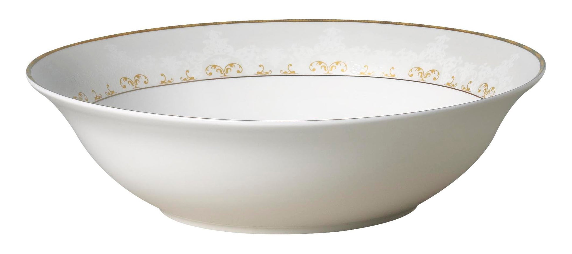 Symphony gold design salad bowl Ø:27cm