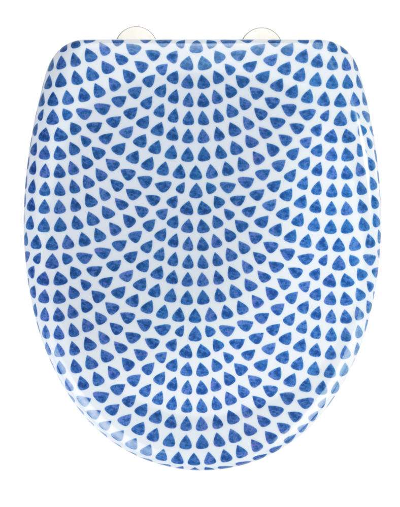 Toilet Seat Premium Duroplast Design with Soft-Close Mechanism (Sevilla) By Wenko.de