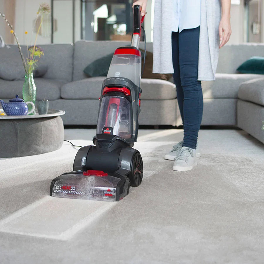 Bissell 1858E Proheat 2X Revolution Carpet Washer and Cleaner – Red & Black