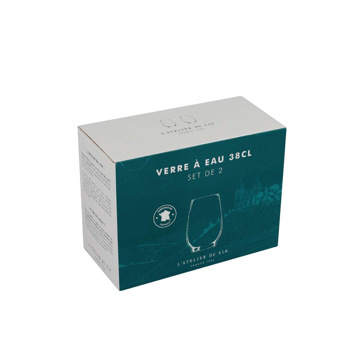 L'Atelier du Vin, Set of 2 Water Glasses 380 ml