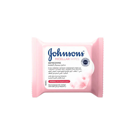 Johnson's Makeup Be Gone Micellar Cleansing Wipes (25 wipes)