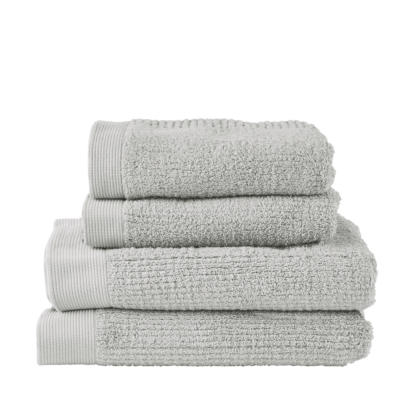Giftbox Towels Classic 4pcs Soft Grey