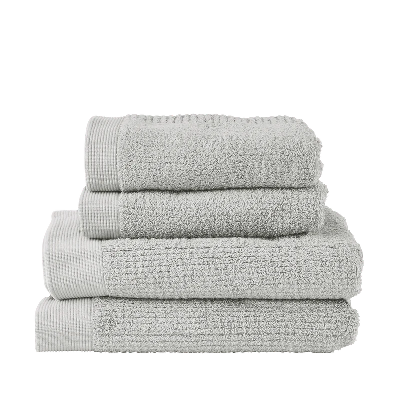 Zone Denmark Giftbox Towels Classic 4pcs Soft Grey