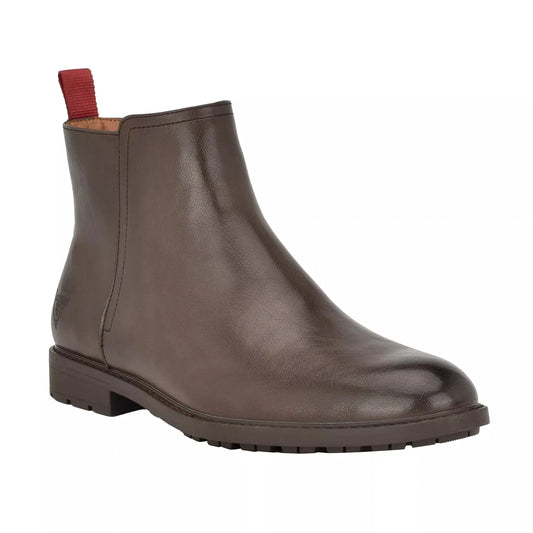 Guess Men's Dark Brown Dawlin Classic Low Shaft Casual Boots | Guess In Lebanon
