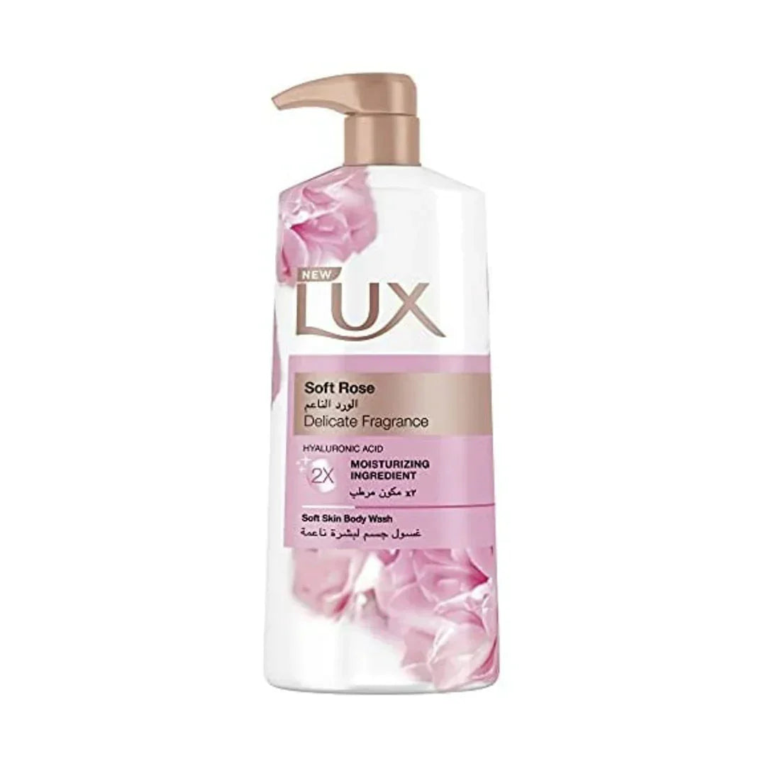 LUX Moisturizing Body Wash Soft Rose For All Skin Types 700ml - Medaid