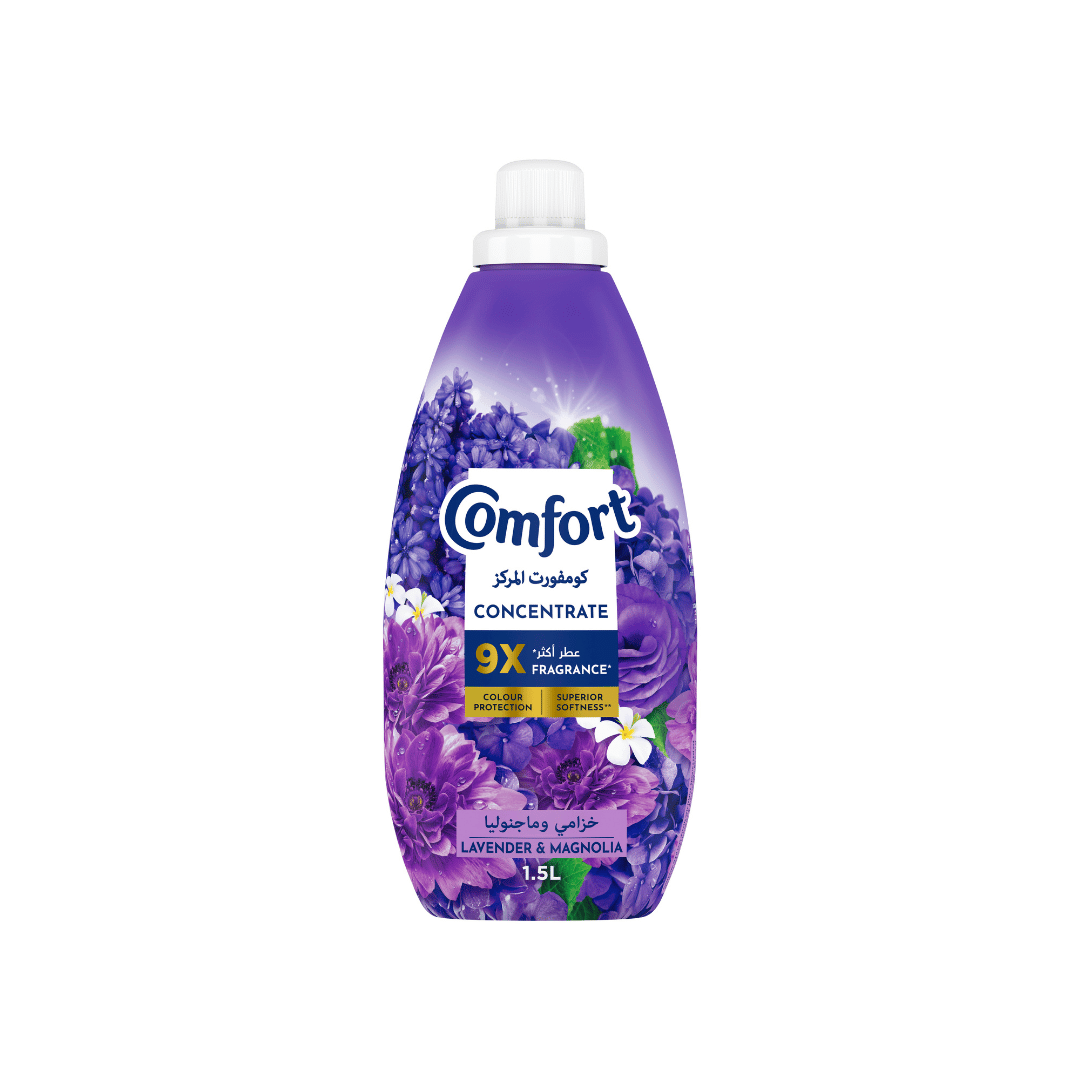 Comfort Concentrate Fabric Softener, Lavender & Magnolia, 1.5L