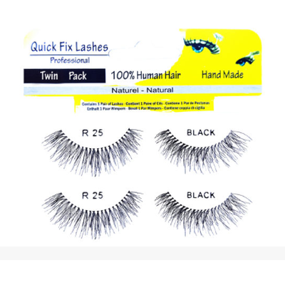Quick fix eyelashes #25 twin pack