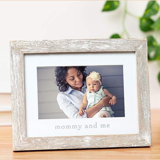 Mommy and Me Sentiment Frame Rustic
