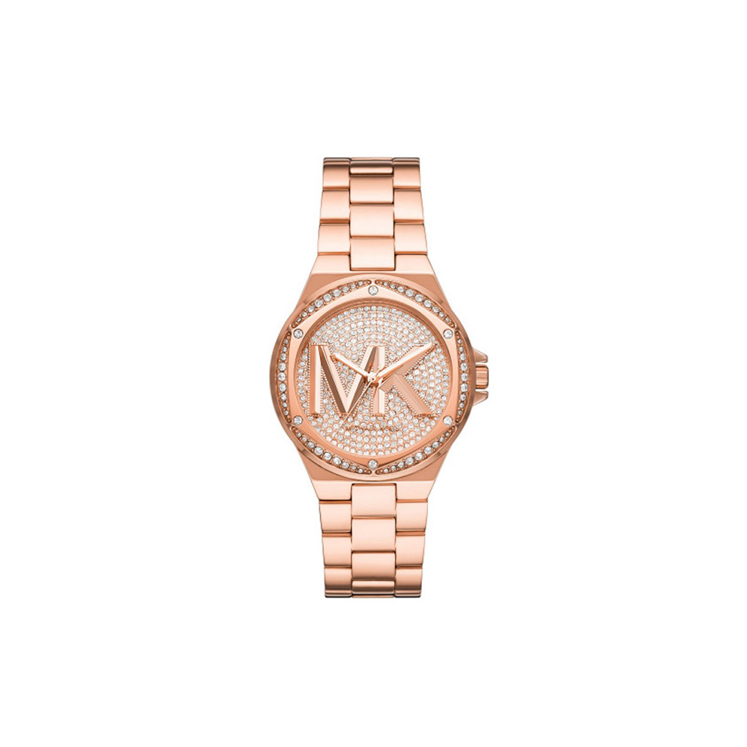 Michael Kors Lennox Rose Gold-Tone Logo Watch - Medaid International