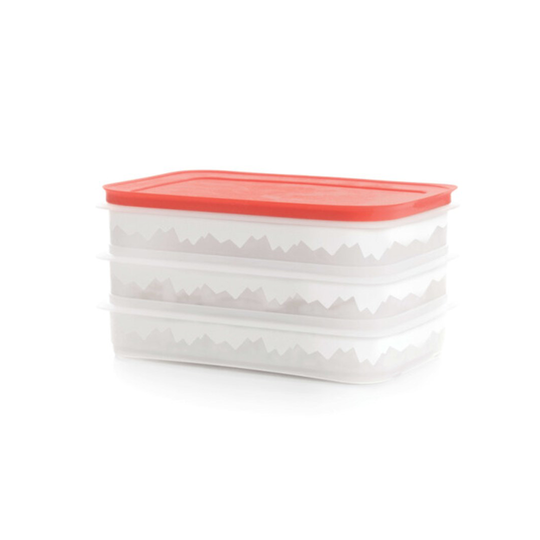 Tupperware Freezer Mates Stackable, Set of 3 layers