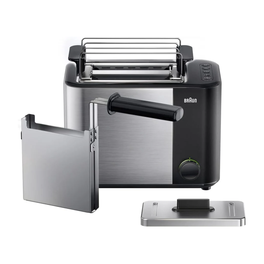 Braun Black & Stainless-Steel Toaster HT5015